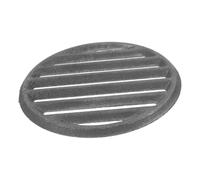 Cabilock Grille de Barbecue en Fonte Ronde 15cm, Grille de Cheminée, Plaque à Charbon pour Barbecue Extérieur et Feu de Cheminée, Accessoire pour Camping et Plein Air