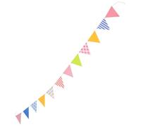 Cabilock Guirlande Fanion Triangulaire en Papier Coloré Bébé et Garçon | Décoration Intérieure, Usage Familial, Installation Facile, Finition Soignée, Style Multicolore, Fête et Chambre