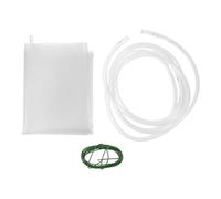 Cabilock Kit de Dérivation D'eau de Pluie en Plastique avec Surface Intérieure Lisse et Drainage pour Collecte D'eau de Toiture et Installation Extérieure sur Patio