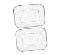 Cabilock Lot De 2 Paniers À Couverts En Acier Inoxydable Pour Lave-vaisselle Organiseur Dustensiles De Cuisine Récipient De Drainage Pour Couverts