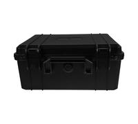Cabilock Organisateur d'Outils Multifonction en Plastique Solide Poignée, Boîte à Outils Portable Verrouillable 26X20X12 CM, Mallette Compacte pour Usage Extérieur et Bricolage