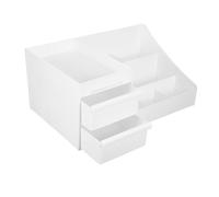 Cabilock Organisateur Maquillage avec Tiroirs Rangement Compact pour Coiffeuse Plateau de Rangement pour Produits de Beauté Organisation pour Salle de Bain
