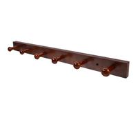 Cabilock Patère murale en bois pour chapeau et blouses, porte-monnaie, organisateur mural pour manteaux, écharpes et parapluies pour chambre, couloir, salle de bain et cuisine 53,22 x 2,95 x 1,96 po