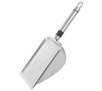 Cabilock Pelle à Compost en Acier Inoxydable avec Tamis à Mailles de 4 pour Jardinage, Nettoyage Facile, pour Tamiser Sable et Terreau Le Jardin