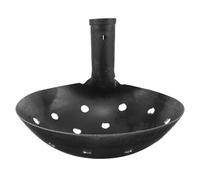 Cabilock Pelle à Tamis en Métal avec Trous de 1cm pour Nettoyage des Boues Fossés et Gouttières, Outil Robuste pour Entretien Jardin et Ferme