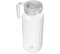 Cabilock Pichet à Boissons en PC 1,1l Couvercle pour Réfrigérateur, Distributeur de Jus Résistant et Élégant, pour Fêtes et Décoration de Table
