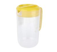 Cabilock Pichet à Boissons en Plastique Pp de 4000ml avec Couvercle et Échelle, Grosse Capacité pour Eau Froide, pour Café ou Magasin de Thé Lait