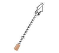 Cabilock Pince à Glace Acier Inoxydable Multifonctionnelle Pince Cuisine Triangulaire Antidérapante pour Buffet Barbecue et Service Grip Sécurisé pour Glacons et Aliments