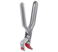 Cabilock Pince en Acier Inoxydable Antidérapante pour Plaques Chauffantes et Pizza, Résistante la Rouille, Facile à Nettoyer, pour Micro-ondes et Cuiseur Vapeur