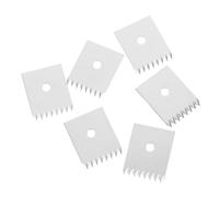 Cabilock Plant Vine Tying Cut Replace Blade, 6PCS Acier Inoxydable Argent, Precision Cutting, Clean Cuts, Reduces Fiber Tearing, for Garden and Orchard