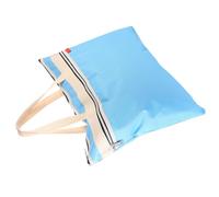 Cabilock Pochette de Rangement A3 Zippée, Imperméable, Toile Bleue