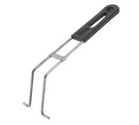 Cabilock Poignée Amovible Solide en Acier Inoxydable et Compatible Universellement pour Panier à Friture et Panier à Rondelles D'oignon Cuisine Professionnelle et Maison
