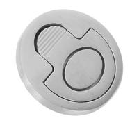 Cabilock Poignée Encastrée Affleurante en Acier Inoxydable, Anneau de Levage pour Trappe et Meuble, Finition Polie, Prise, Adaptée aux Armoires et Portes Coulissantes