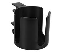 Cabilock Porte-gobelet à Pince pour Bureau Diamètre Support Tasse sans Perçage Antidébordement Adapté aux Mugs Bouteilles et Canettes Fixation Table Chaise et Accoudoir Usage Bureau