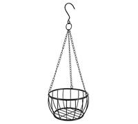 Cabilock Pot De Fleur Suspendu en Fer Forgé Support pour Plantes D'Intérieur Garniture De Rembourrage pour Plantes Jardinière Extérieure Panier Suspendu Décor Botanique Mini Support pour