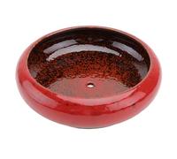 Cabilock Pot de Fleurs en céramique pour bonsaï hydroponique - Bol de Fleurs Rond - Bol de Jardin pour nénuphar lysimachia - Décoration de Table