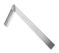 Cabilock Règle de maçon en acier inoxydable 300 mm, équerre robuste pour précision et stabilité, idéale pour projets de menuiserie et construction