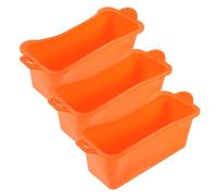 Cabilock Remplacement de Doublure en Silicone pour Récupérateur de Graisse 3 Pièces Doublures de Tasse à Graisse de Camping en Plein Air