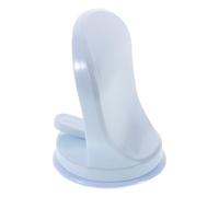 Cabilock Repose-pieds à Ventouse Blanc en Pp Installation sans Perçage pour Salle de Bain, Pédale Antidérapante et Aide à L'équilibre
