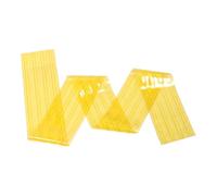 Cabilock Rideau Isolant Thermique pour Froid Extrême en Pvc Jaune, Barrière le Vent pour Chambre Froide et Congélateur, 1 Set Solide