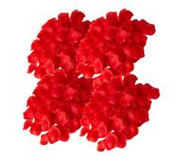 Cabilock Roses Artificielles pour Mariage 3 000 Pétales de Rose Rouge Arrangement en Tissu Non Tissé Symbole de La Passion