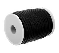 Cabilock Rouleau de Corde Remplaçable Accessoires en Fibre de Polypropylène et Structure Pratique Noir, Matériau Solide pour Échelle Télescopique pour Échelles D'extension