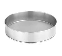 Cabilock Tamis à Farine Rond en Acier Inoxydable à Mailles Fines - Tamis à Farine Rond pour la pâtisserie - Tamis à Farine - 25 cm