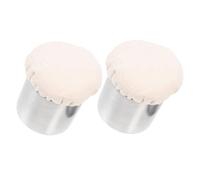Cabilock Tampon pour Crêpière en Acier Inoxydable 2pcs, Pinceau à Huile la Cuisine Multifonctionnel, Large Usage et Facile à Nettoyer pour Pancakes et Cuisson