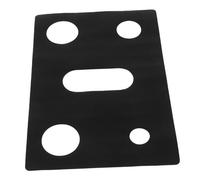 Cabilock Tapis De Cuisinière à Gaz Couverture De Brûleur De Cuisinière à Gaz Couvercle Pour Plaque De Cuisson Électrique Couvercle Supérieur Four Noir Ptfe