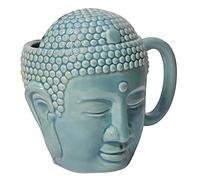 Cabilock Tasse en porcelaine Mon Bouddha tasses à thé en céramique tasse à café tasse en céramique mug bouddha en céramique avec anse concentré tasse de bouddha Positionner, 2393H140IU5