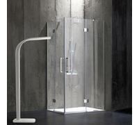 CABINE DE DOUCHE 70X100 EN VERRE 6MM SANS STRUCTURE LONDON