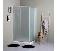 CABINE DE DOUCHE 70X100 RECTANGULAIRE VERRE DÉPOLI 6MM GIADA