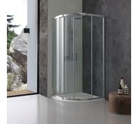 CABINE DE DOUCHE 90x90 ANGULAIRE GIADA VERRE 6 MM TRANSPARENT