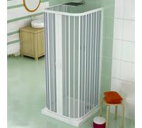 Cabine de douche Ariete 3 côtés 80x100x80 cm ouverture centrale