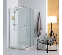 CABINE DE DOUCHE COMPLÈTE 70X120 CABINE DE DOUCHE COULISSANTE ET RECEVEUR DE DOUCHE