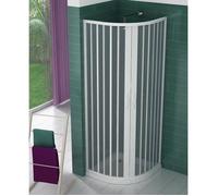 Cabine de douche d'angle 90x90xh185 cm avec porte réglable GIOVE