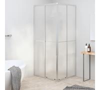 vidaXL Cabine de douche ESG mat 90 x 70 x 180 cm