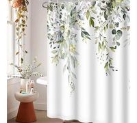 Cabine de douche étanche en polyester à motifs floraux, 180 x 180 cm