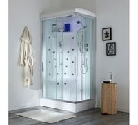 CABINE DE DOUCHE HYDROMASSAGE 70X110 GAUCHE IRIDE