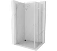 Mexen Lima Duo cabine de douche pliante 90 x 80 cm, transparent, chrome - 856-090-080-02-00 4013 5903163387771