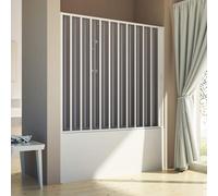 Pare baignoire de douche 170 CM H150 PVC mod. Delfi avec ouverture latérale
