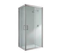 Idralite Cabine Paroi Douche 90x90 H198 Transparent 6mm Mod. Alabama