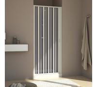 FORTE - Cabine de douche en PVC Aura - Ouverture latérale 110 cm H185 - Porte pliante réversible