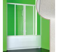 CABINE DE DOUCHE PAROI PARE-BAIGNOIRE EN CRILEX ACRYLIQUE 2 PORTES COULISSANTES