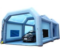 Cabine de peinture gonflable 10 x 6 x 4 m – Airbrush & Spray Booth – 950 W – Cabine de peinture pliable pour les projets en extérieur