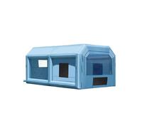 Cabine De Peinture Gonflable Avec Souffleur 1100W Tente Atelier 6,4x4,1x3m