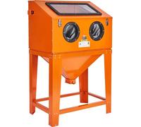 Cabine de sablage de 90 gallons avec système de collecte de poussière de 1,8 gallon