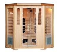 Cabine de sauna luxe infrarouge 3-4 places NARVIK