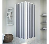 Cabine douche 70x90CM H185 en Plastique pvc modèle Energy avec l’ouverture centrale