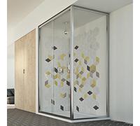 Cabine douche 90x150 CM H198 mod. Young Duo 1 Porte Transparent